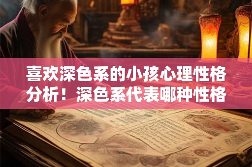 喜欢深色系的小孩心理性格分析!深色系代表哪种性格 喜欢深色系的小孩心理性格分析!深色系代表哪种性格