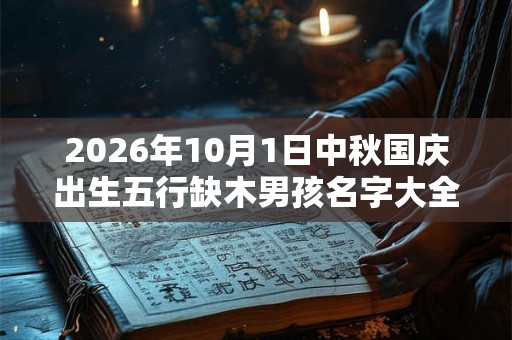 2026年10月1日中秋国庆出生五行缺木男孩名字大全