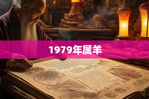 1979年属羊
