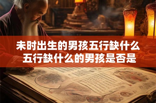 未时出生的男孩五行缺什么 五行缺什么的男孩是否是未时出生的