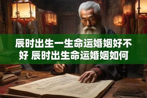 辰时出生一生命运婚姻好不好 辰时出生命运婚姻如何 辰时出生一生命运婚姻好不好 辰时出生命运婚姻如何