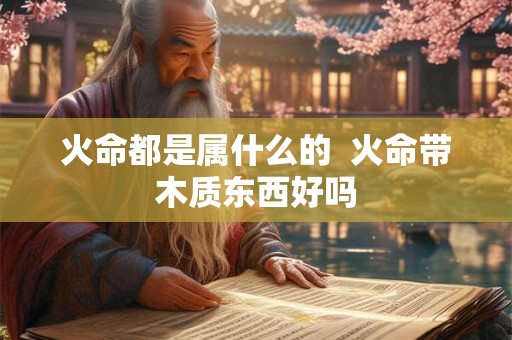 火命都是属什么的  火命带木质东西好吗