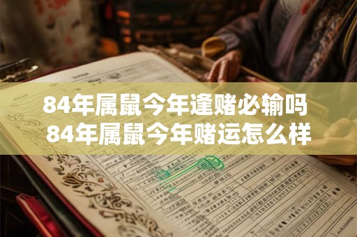 84年属鼠今年逢赌必输吗 84年属鼠今年赌运怎么样