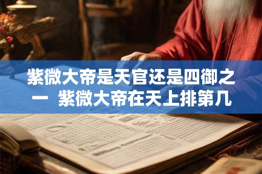 紫微大帝是天官还是四御之一 紫微大帝在天上排第几 紫微大帝是天官还是四御之一 紫微大帝在天上排第几