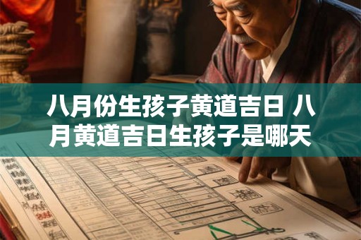 八月份生孩子黄道吉日 八月黄道吉日生孩子是哪天