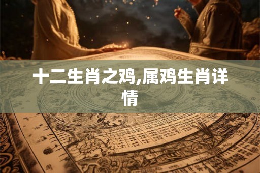 十二生肖之鸡,属鸡生肖详情 十二生肖之鸡,属鸡生肖详情