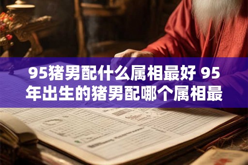 95猪男配什么属相最好 95年出生的猪男配哪个属相最合适