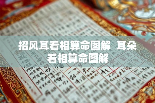 招风耳看相算命图解  耳朵看相算命图解