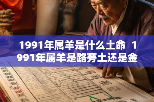 1991年属羊是什么土命  1991年属羊是路旁土还是金命