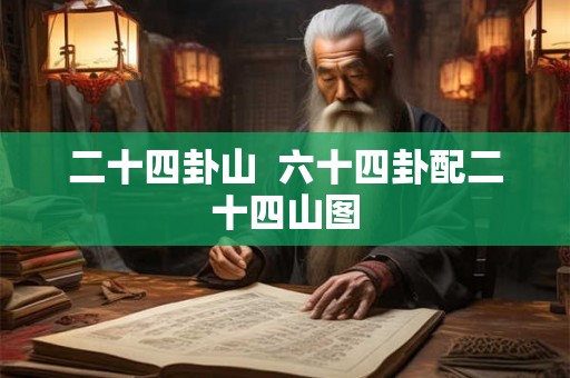 二十四卦山  六十四卦配二十四山图