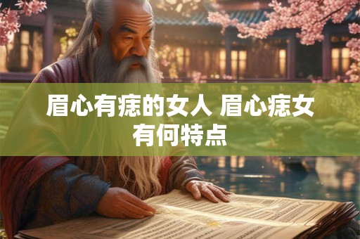 眉心有痣的女人 眉心痣女有何特点 眉心有痣的女人 眉心痣女有何特点