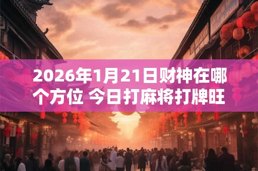 2026年1月21日财神在哪个方位 今日打麻将打牌旺运方位