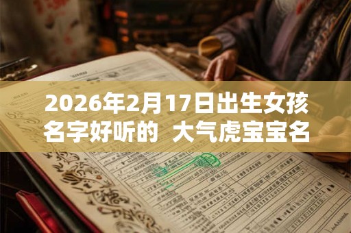 2026年2月17日出生女孩名字好听的  大气虎宝宝名