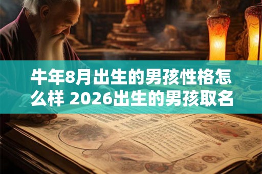 牛年8月出生的男孩性格怎么样 2026出生的男孩取名 牛年8月出生的男孩性格怎么样 2026出生的男孩取名