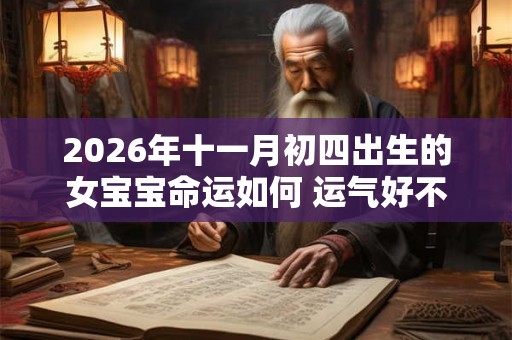2026年十一月初四出生的女宝宝命运如何 运气好不好