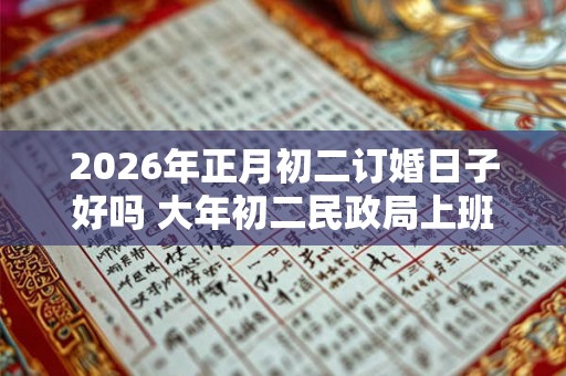 2026年正月初二订婚日子好吗 大年初二民政局上班吗 2026年正月初二订婚日子好吗 大年初二民政局上班吗