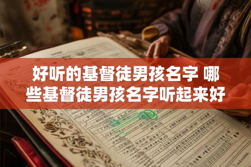 好听的基督徒男孩名字 哪些基督徒男孩名字听起来好听 好听的基督徒男孩名字 哪些基督徒男孩名字听起来好听