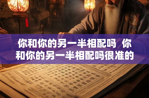 你和你的另一半相配吗  你和你的另一半相配吗很准的