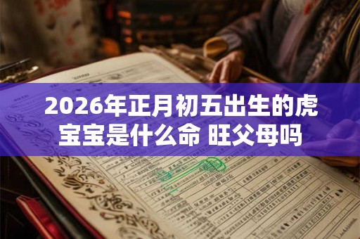 2026年正月初五出生的虎宝宝是什么命 旺父母吗