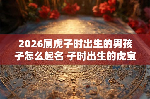 2026属虎子时出生的男孩子怎么起名 子时出生的虎宝宝好不好