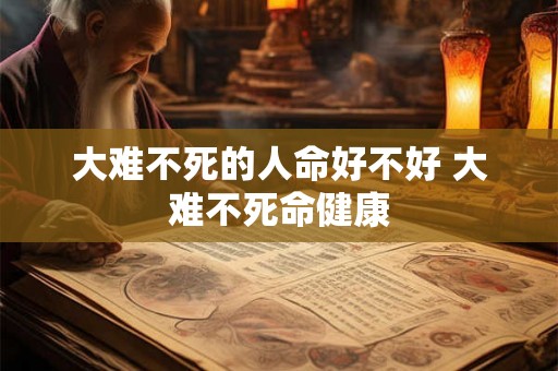 大难不死的人命好不好 大难不死命健康 大难不死的人命好不好 大难不死命健康
