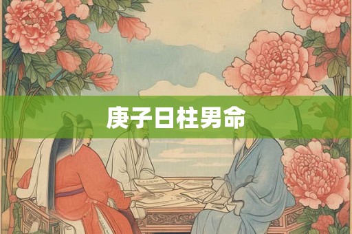 庚子日柱男命