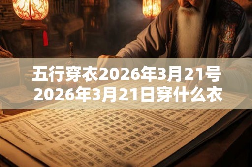 五行穿衣2026年3月21号 2026年3月21日穿什么衣服符合五行理论