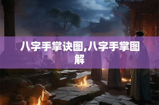 八字手掌诀图,八字手掌图解