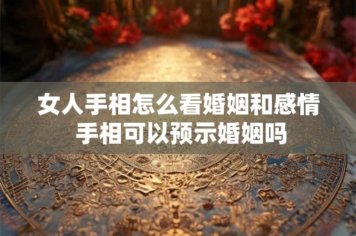 女人手相怎么看婚姻和感情 手相可以预示婚姻吗