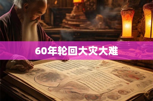60年轮回大灾大难