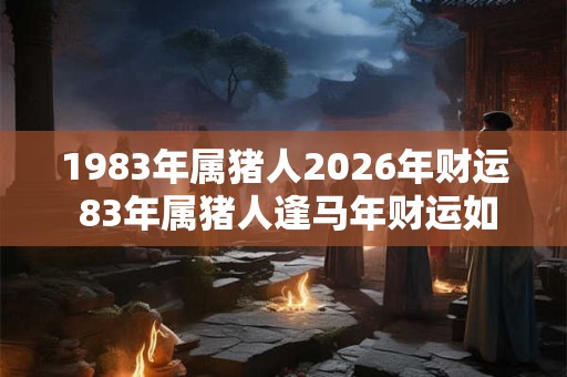 1983年属猪人2026年财运 83年属猪人逢马年财运如何 1983年属猪人2026年财运 83年属猪人逢马年财运如何