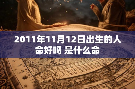2011年11月12日出生的人命好吗 是什么命