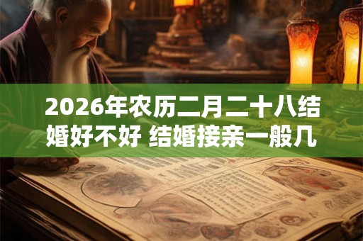 2026年农历二月二十八结婚好不好 结婚接亲一般几辆车