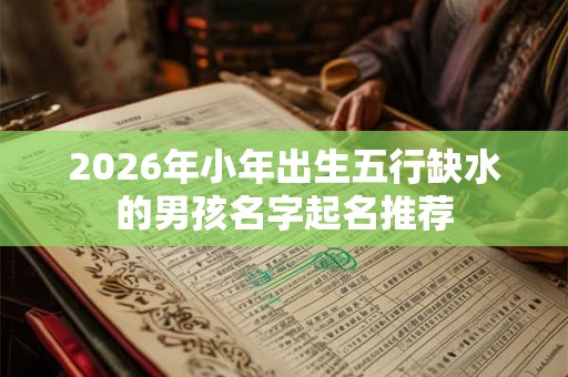 2026年小年出生五行缺水的男孩名字起名推荐