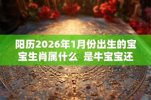 阳历2026年1月份出生的宝宝生肖属什么  是牛宝宝还是虎宝宝