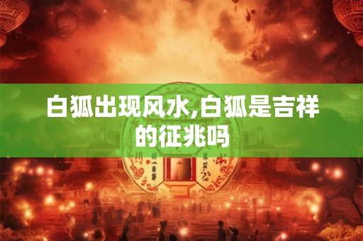 白狐出现风水,白狐是吉祥的征兆吗