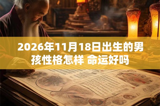 2026年11月18日出生的男孩性格怎样 命运好吗