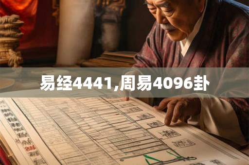 易经4441,周易4096卦