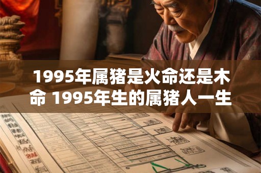 1995年属猪是火命还是木命 1995年生的属猪人一生命运