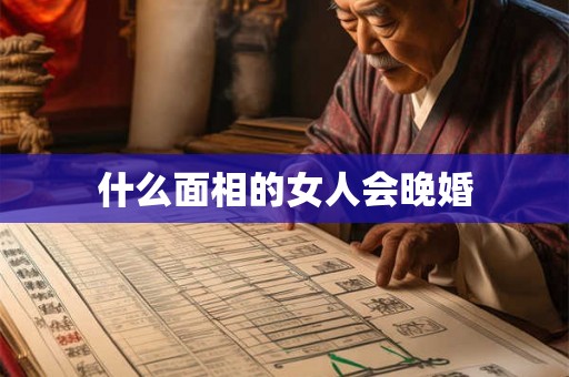 什么面相的女人会晚婚 什么面相的女人会晚婚