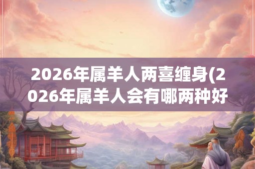 2026年属羊人两喜缠身(2026年属羊人会有哪两种好事同时降临？)