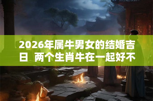 2026年属牛男女的结婚吉日  两个生肖牛在一起好不好