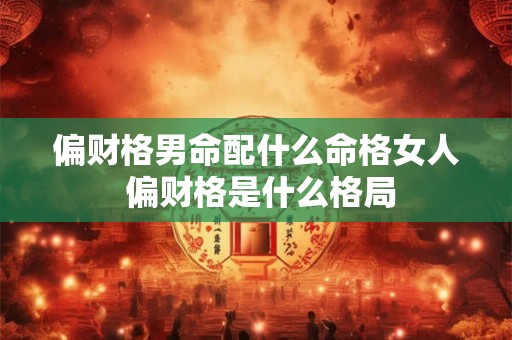 偏财格男命配什么命格女人 偏财格是什么格局