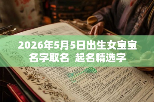 2026年5月5日出生女宝宝名字取名  起名精选字