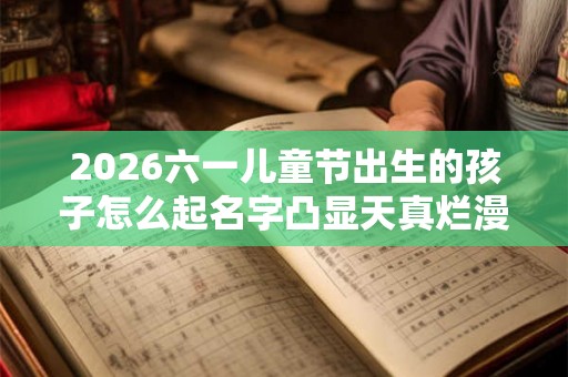 2026六一儿童节出生的孩子怎么起名字凸显天真烂漫