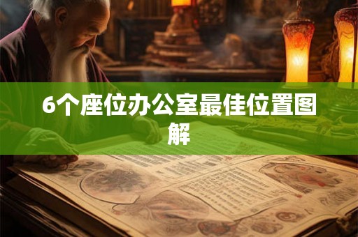 6个座位办公室最佳位置图解 6个座位办公室最佳位置图解