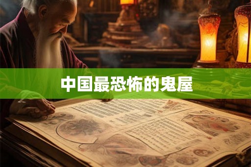 中国最恐怖的鬼屋