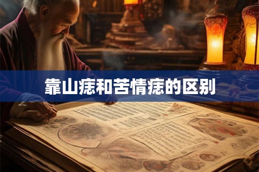 靠山痣和苦情痣的区别