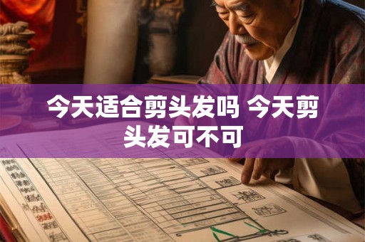 今天适合剪头发吗 今天剪头发可不可 今天适合剪头发吗 今天剪头发可不可