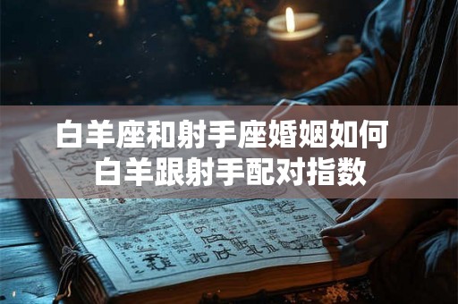 白羊座和射手座婚姻如何 白羊跟射手配对指数 白羊座和射手座婚姻如何 白羊跟射手配对指数